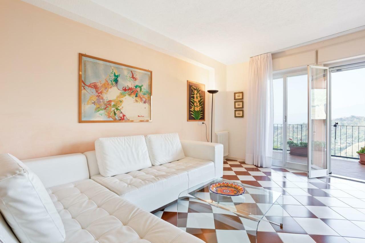 Taormina Apartment With Panoramic View Exterior foto